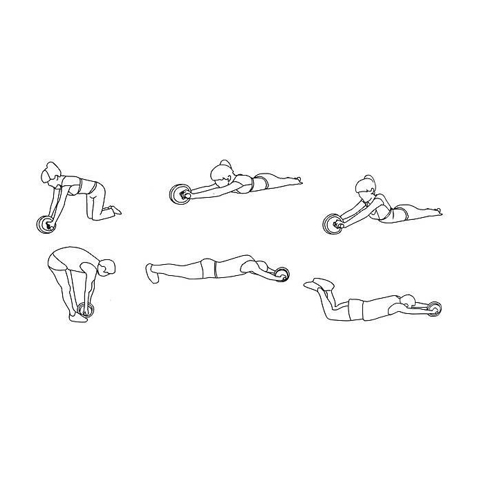 AbTrainer, una ruota da allenamento con impugnature imbottite - Image 8