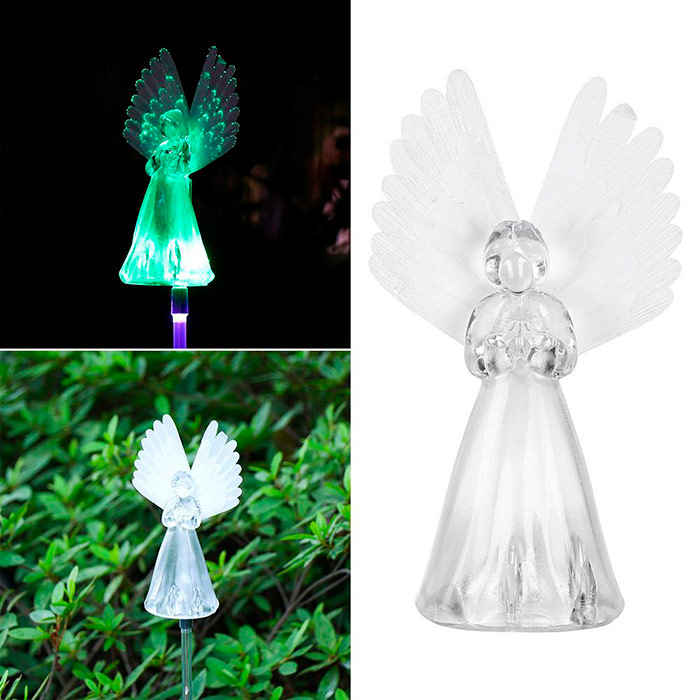 Angeli, lampada solare a forma di angelo
