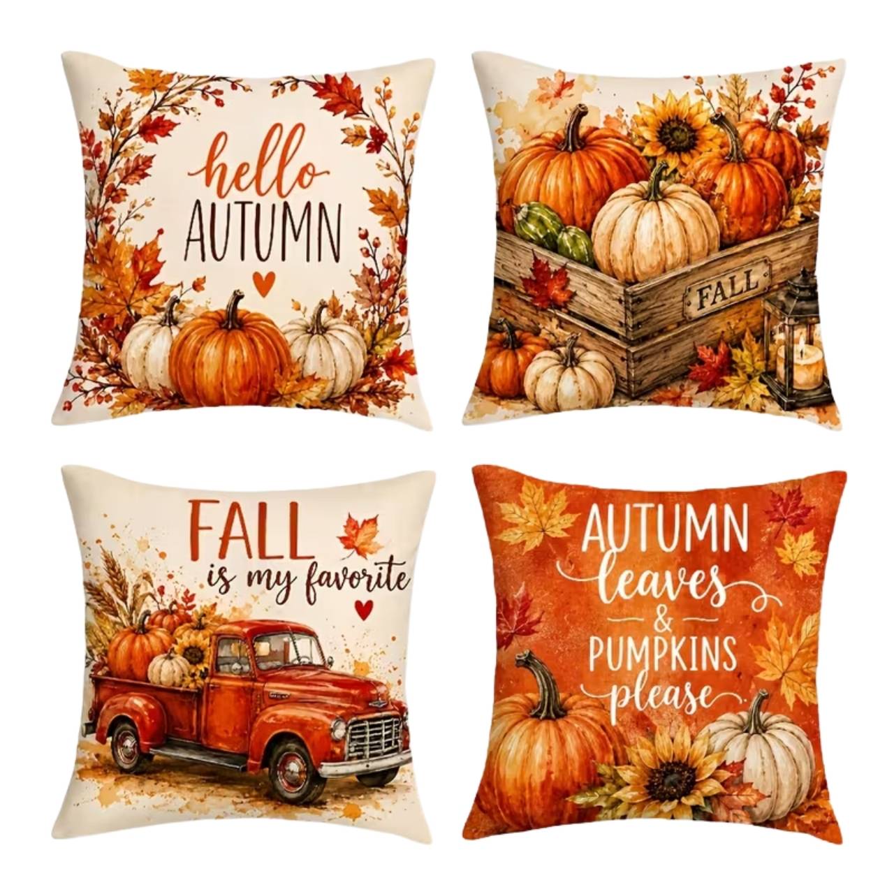 Fodera per cuscino a tema autunnale, AutumnPillows - Image 7