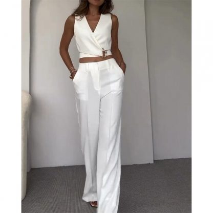 Elegante top con design unico