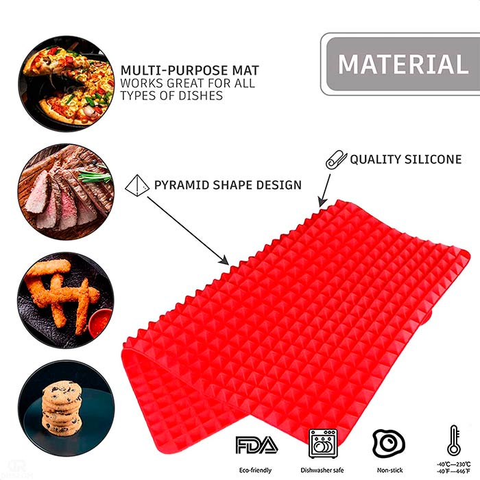 BakingMat, tappetino da forno in silicone