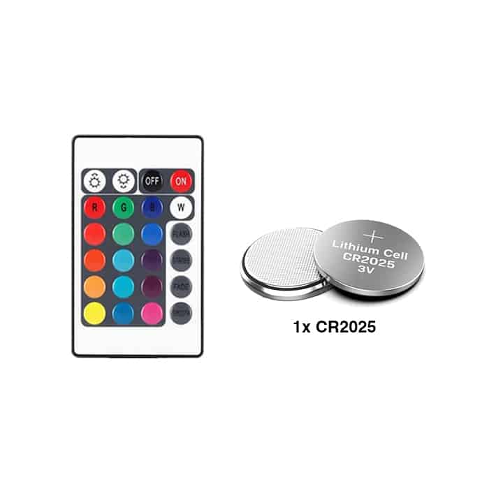 Set batterie per luci LED GlowWaterLights (13 pz.)
