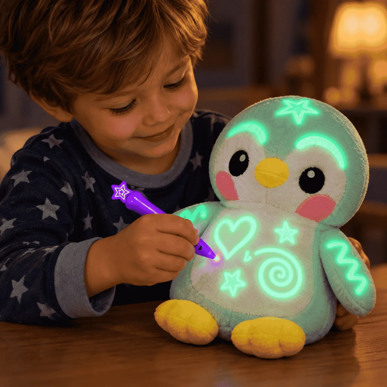 Pinguino di peluche fosforescente, BestFriend - Image 5