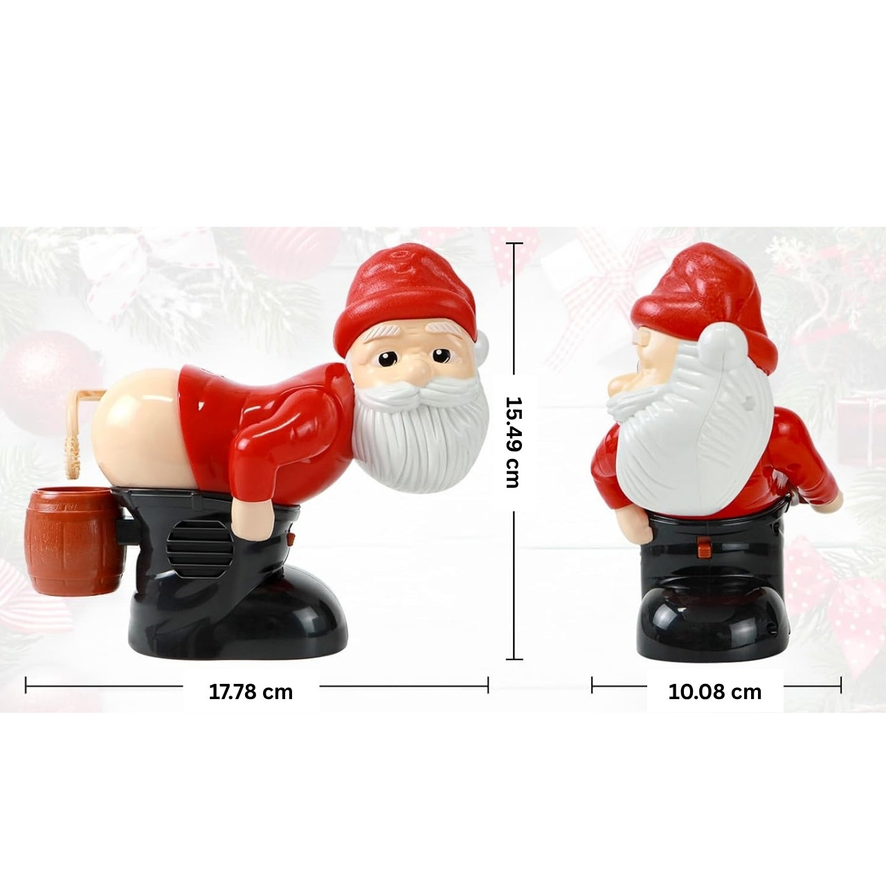 BlowSanta, giocattolo a bolle di sapone di Babbo Natale