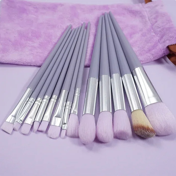 BrushSet, set di 13 pennelli per trucco con custodia - Image 8