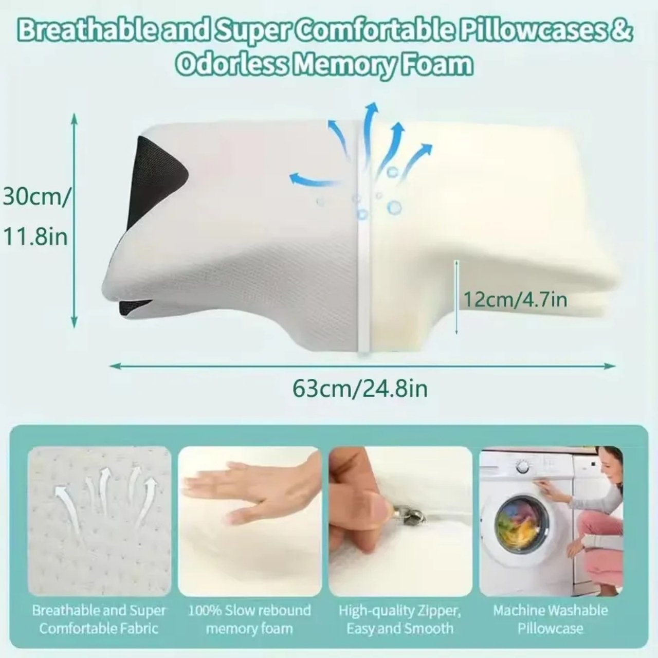ButterflyPillow, cuscino ergonomico in memory foam