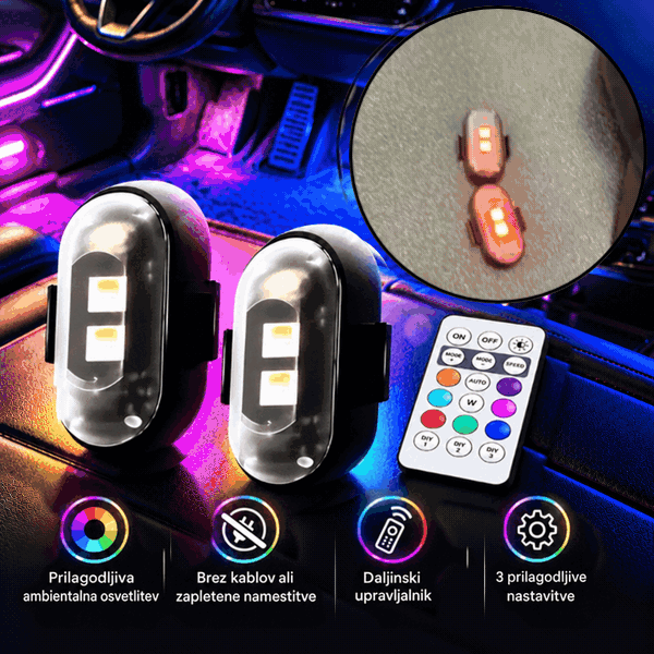 Illuminazione LED ambientale per auto, CarAmbient
