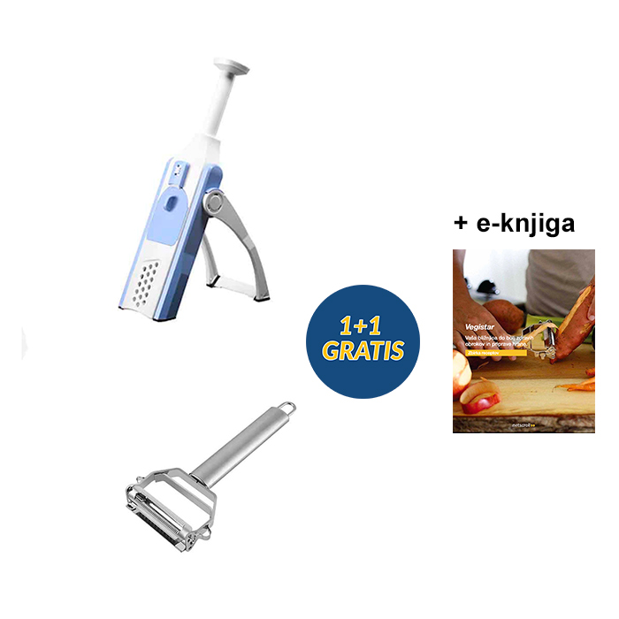 ChopBundle – tritatutto + affettatrice, pelapatate e ricettario digitale