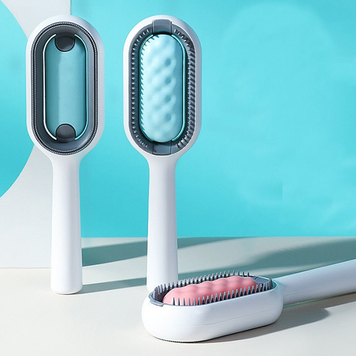 La parte in silicone è progettata per il massaggio o il lavaggio, poiché basta versare acqua nell'apertura e posizionare un panno intorno alla parte in silicone!