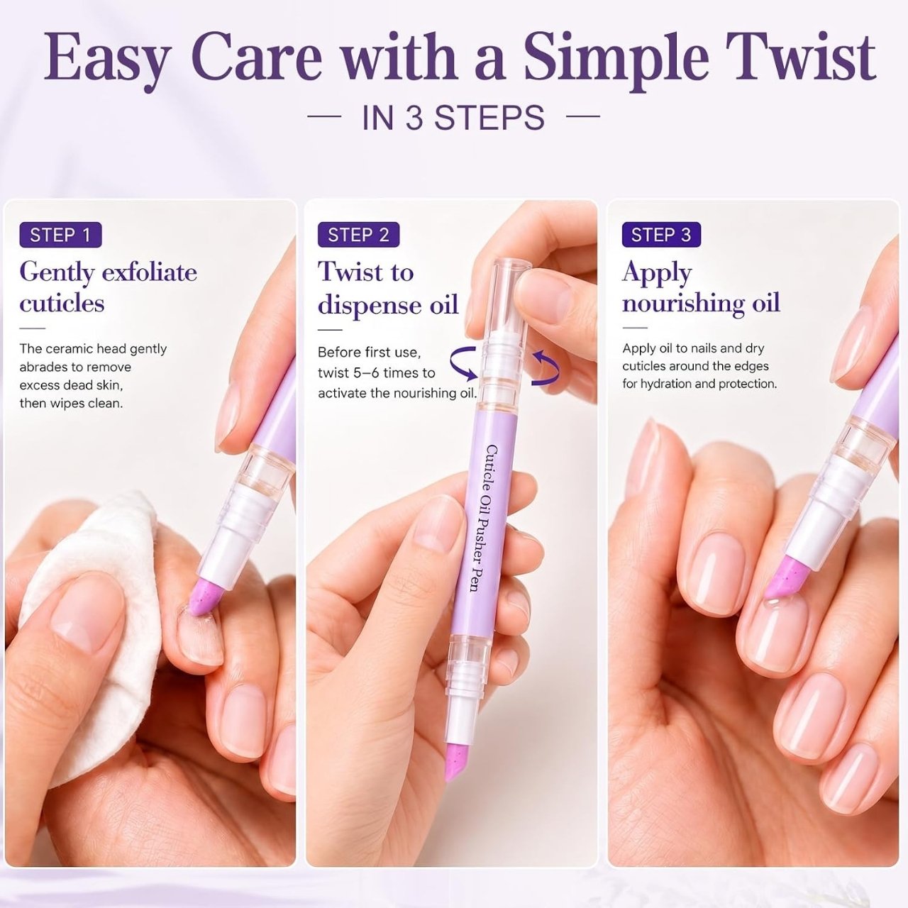 Penna 2-in-1 per la cura delle cuticole, CuticleOil - Image 8