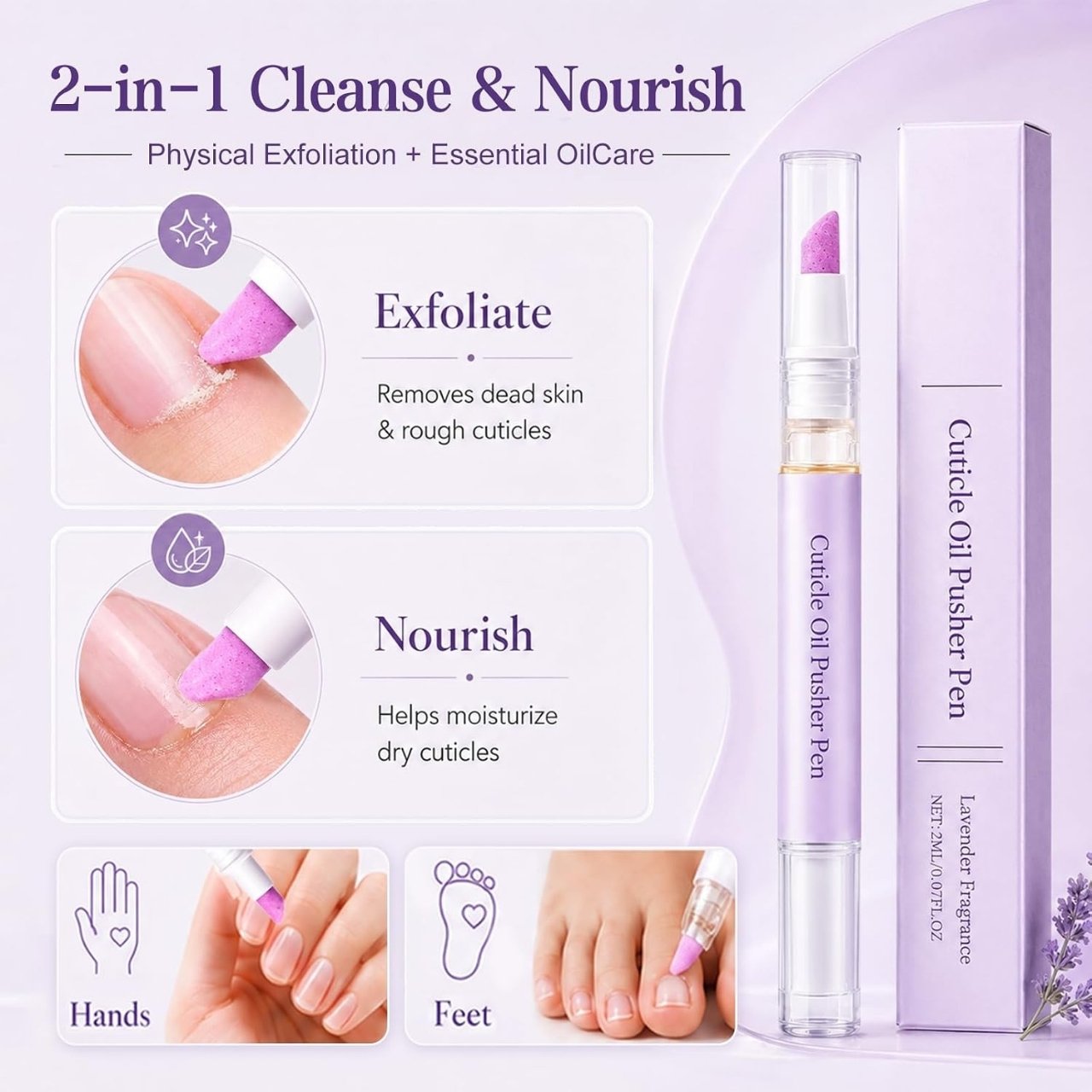 Penna 2-in-1 per la cura delle cuticole, CuticleOil - Image 10