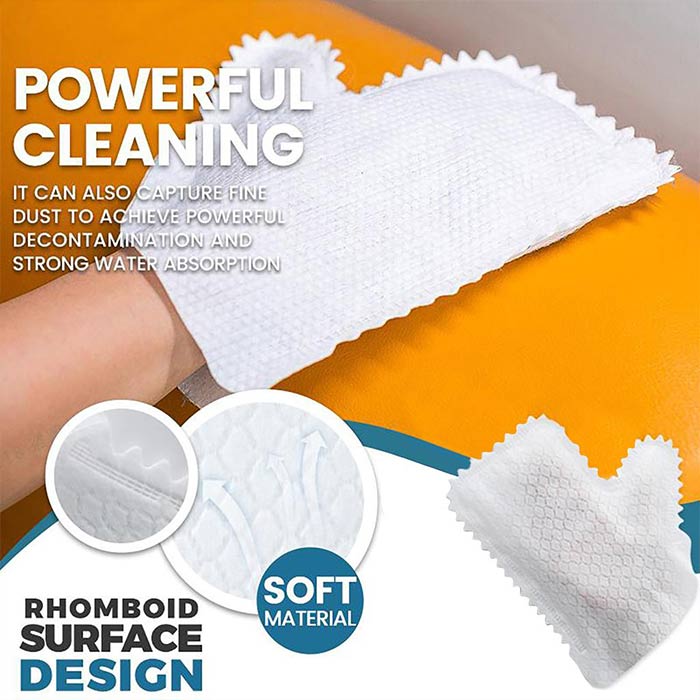 DustGloves, 20 pezzi di guanti per la pulizia per diverse superfici