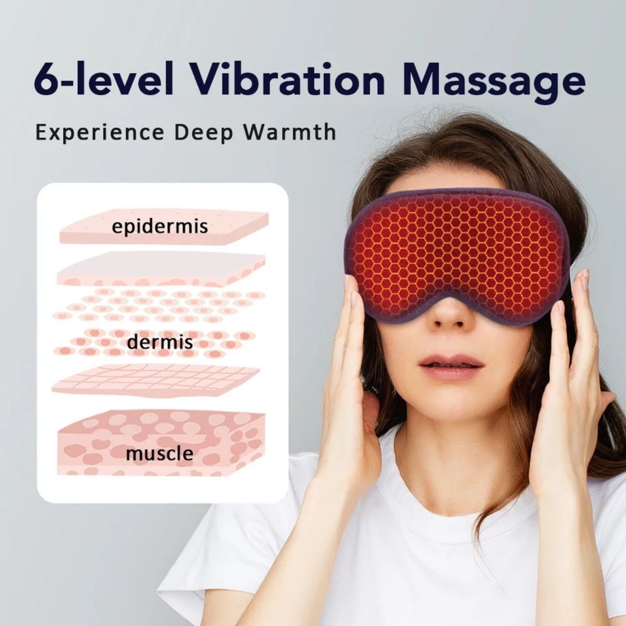EyeMask, maschera per occhi riscaldata con massaggio - Image 4