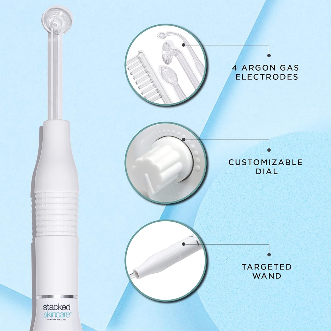 FacialGlow, bacchetta di elettroterapia per la cura del viso