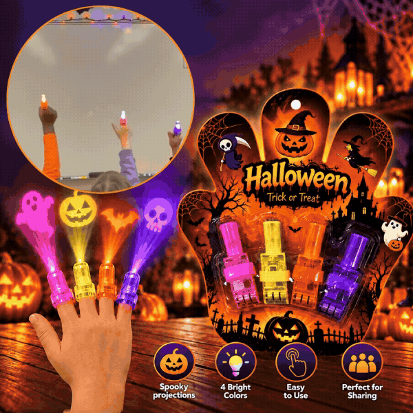 Proiettori LED da dito - Halloween, FingerLights - Image 1
