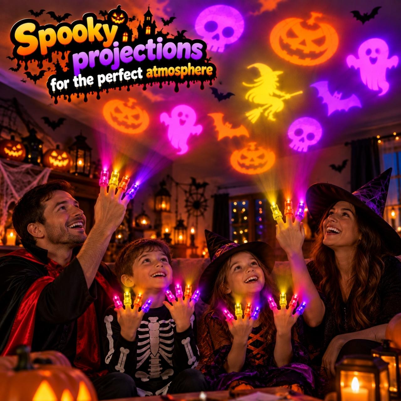 Proiettori LED da dito - Halloween, FingerLights - Image 3