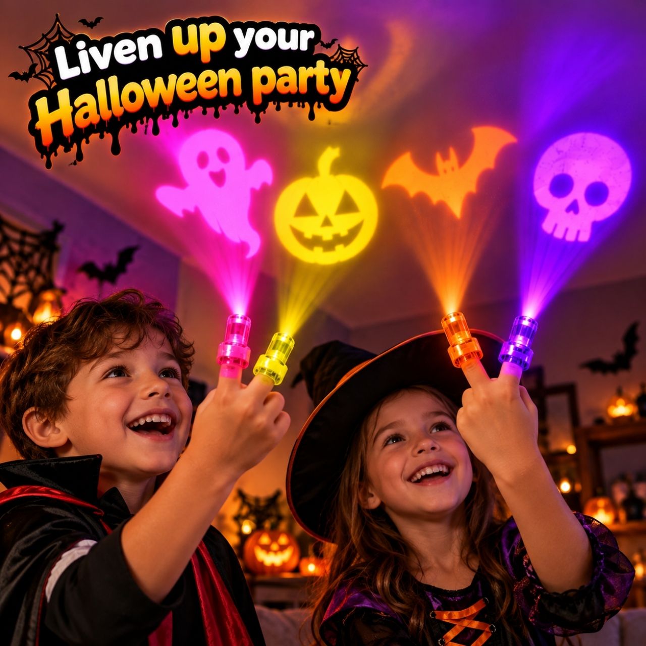 Proiettori LED da dito - Halloween, FingerLights - Image 4