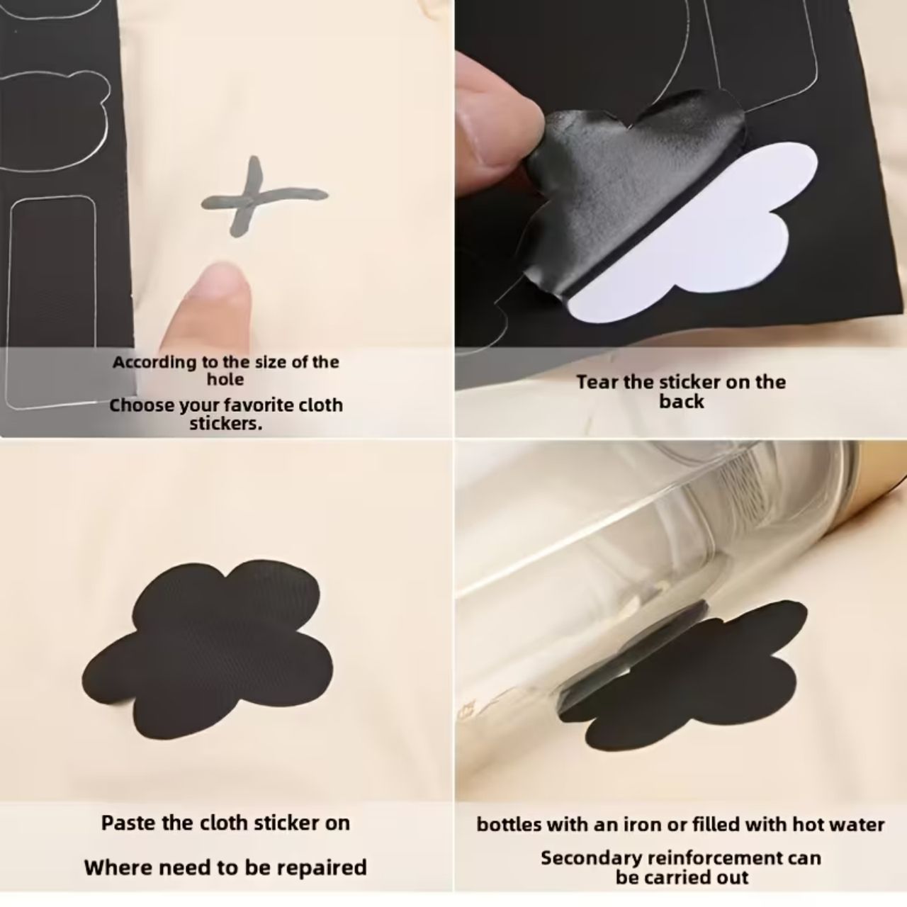 FixPatch, toppe autoadesive per la riparazione di indumenti