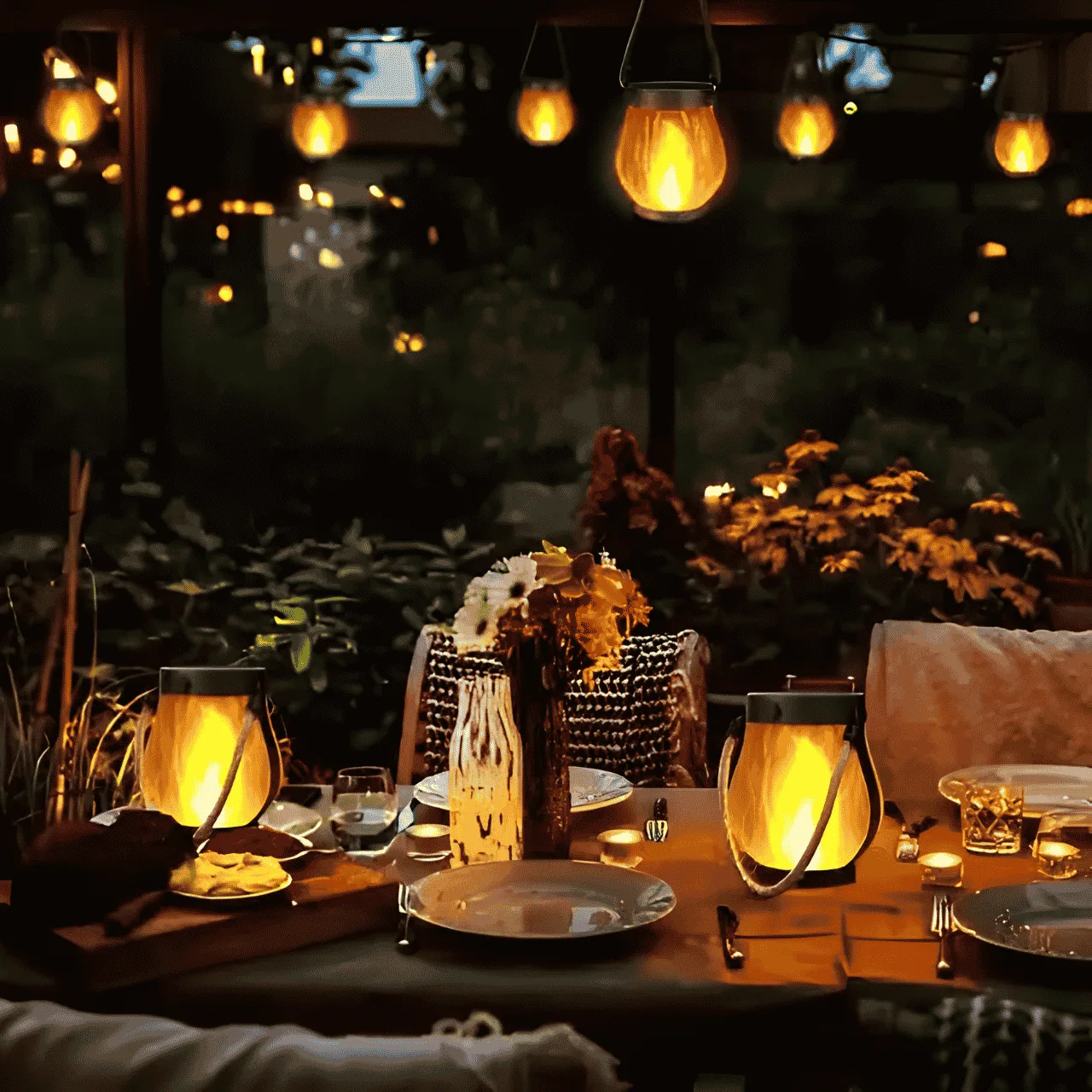 Lanterna solare con effetto fiamma, Flamy - Image 6