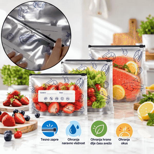 Sacchetti per alimenti (15+15 GRATIS), FreshBags