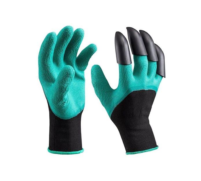 Gardenstar, guanti da giardinaggio con artigli in plastica