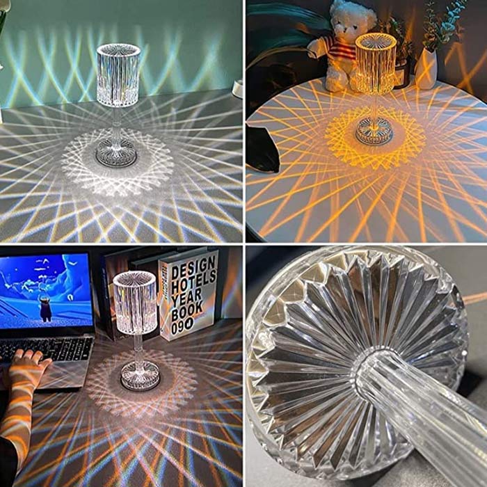 Con il telecomando puoi anche scegliere tra 4 modalità di illuminazione e impostare l'intensità della luce!