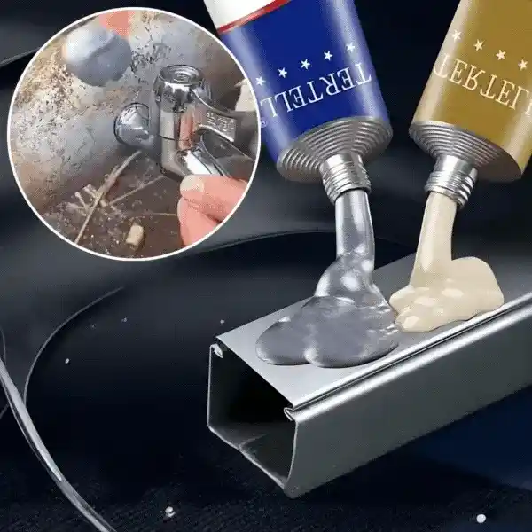 GlueStar, adesivo bicomponente per saldatura a freddo e piccole riparazioni (2 tubetti) - Image 8