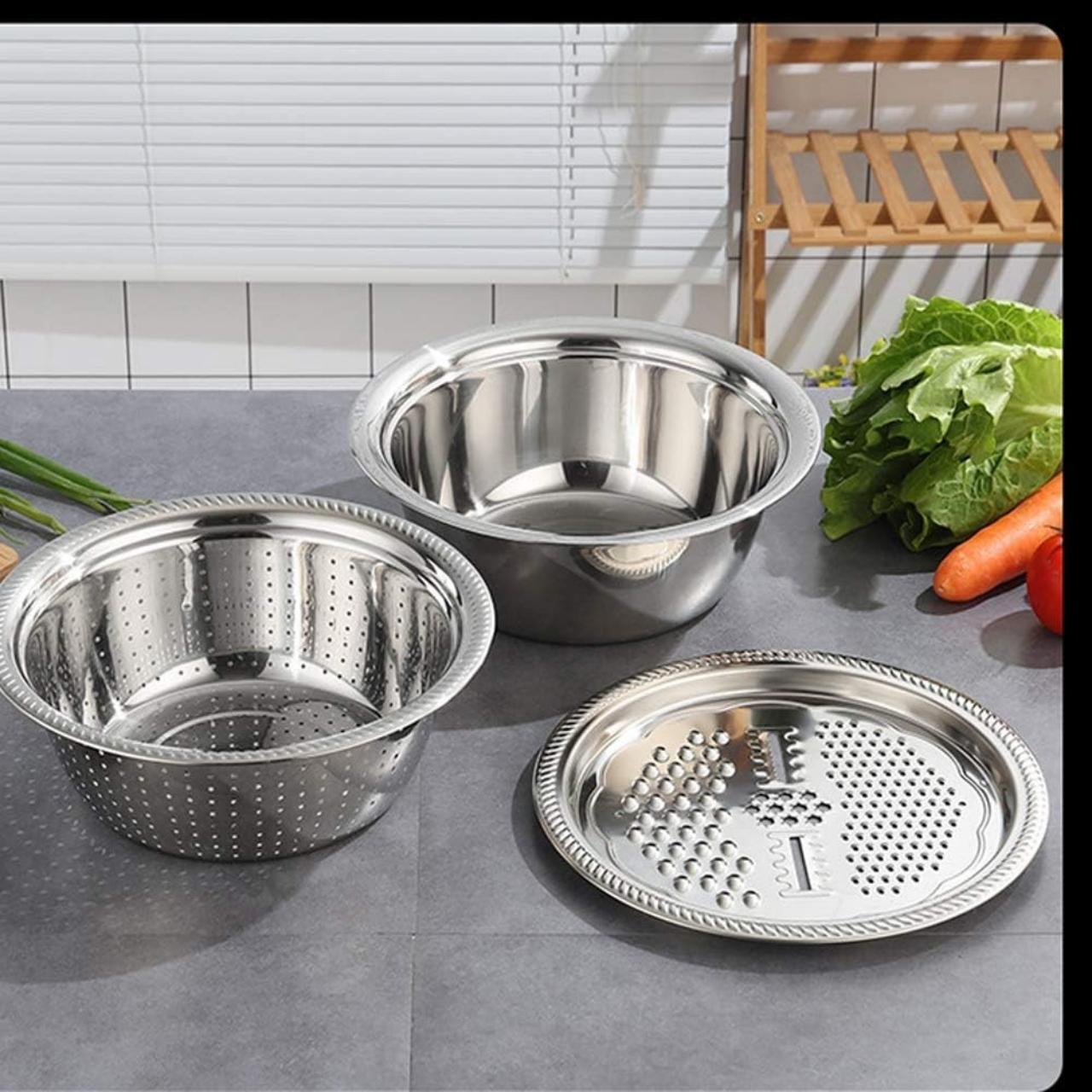 GraterBowl, raschietto da cucina multiuso 8-in-1 con ciotola - Image 7