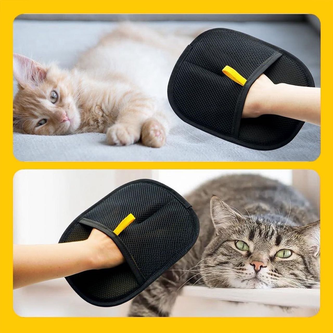 GroomyGlove, guanto per la toelettatura degli animali a doppia faccia - Image 4