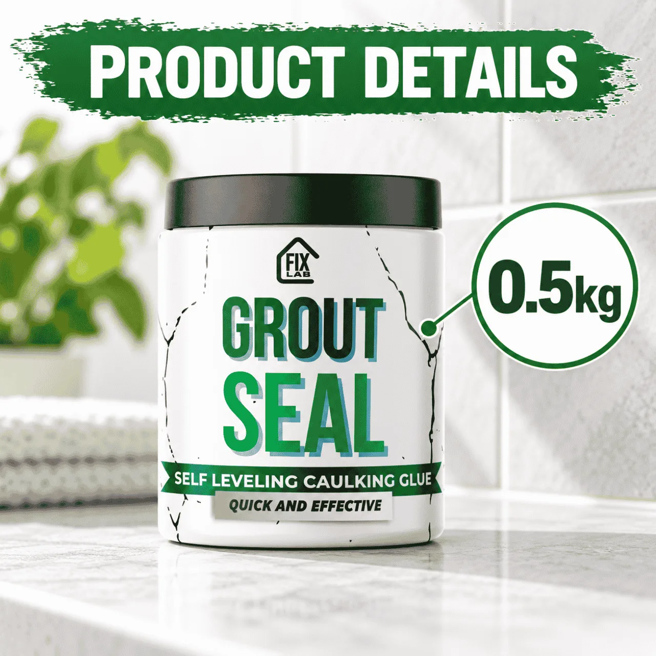 Sigillante per crepe e giunti, GroutSeal - Image 3