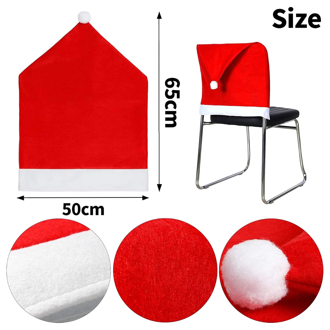 HatBundle – sottopiatti natalizi, 20 pezzi + coprisedie, 4 pezzi - Image 4