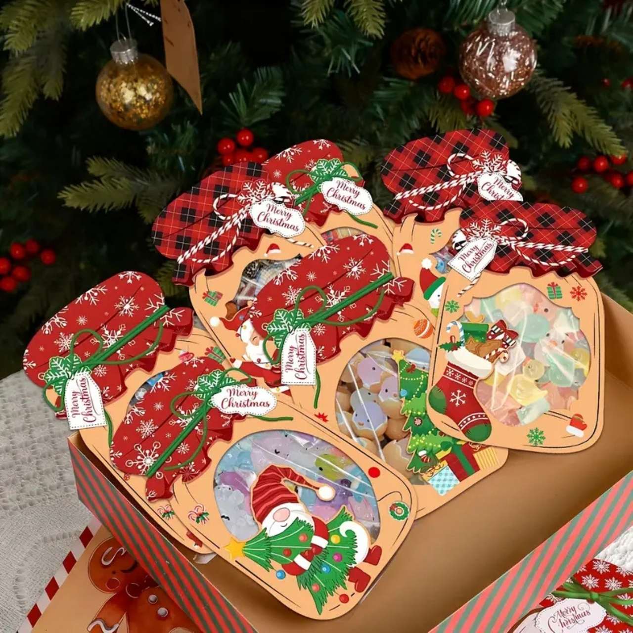 JarGifts, Set di Biglietti di Natale (48 pezzi) - Image 4