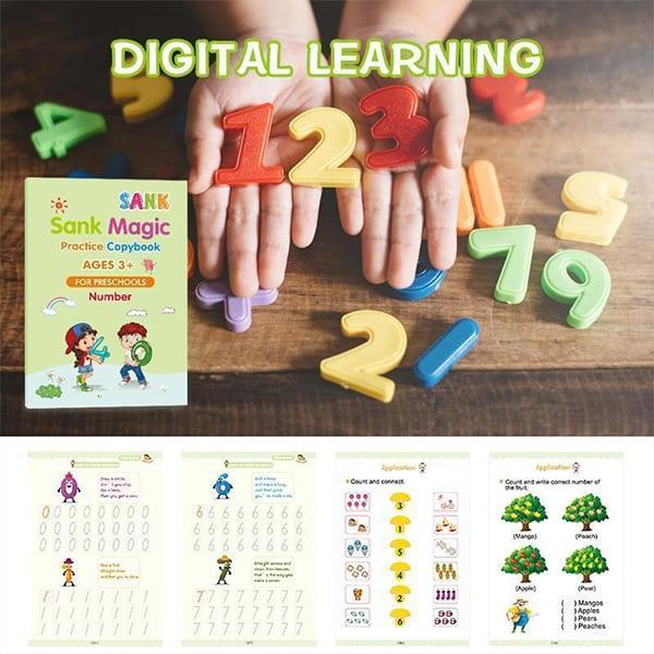 KidBook – 4 quaderni con penna magica a inchiostro evanescente - Image 6