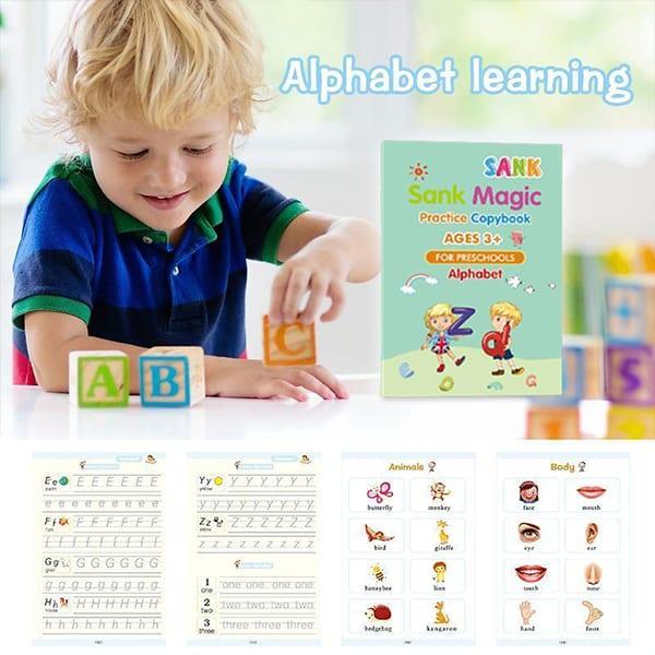 KidBook – 4 quaderni con penna magica a inchiostro evanescente - Image 7