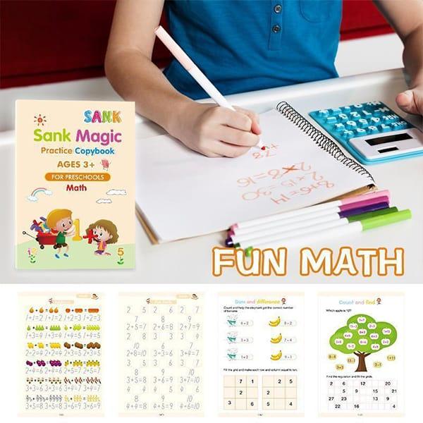 KidBook – 4 quaderni con penna magica a inchiostro evanescente - Image 8