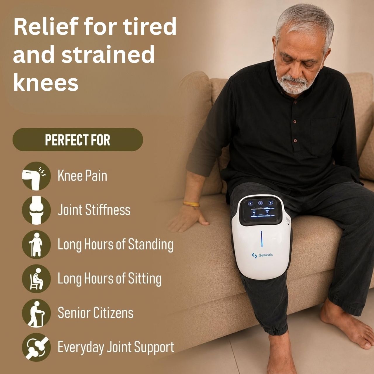 Massaggiatore per ginocchio, KneeMassager - Image 2