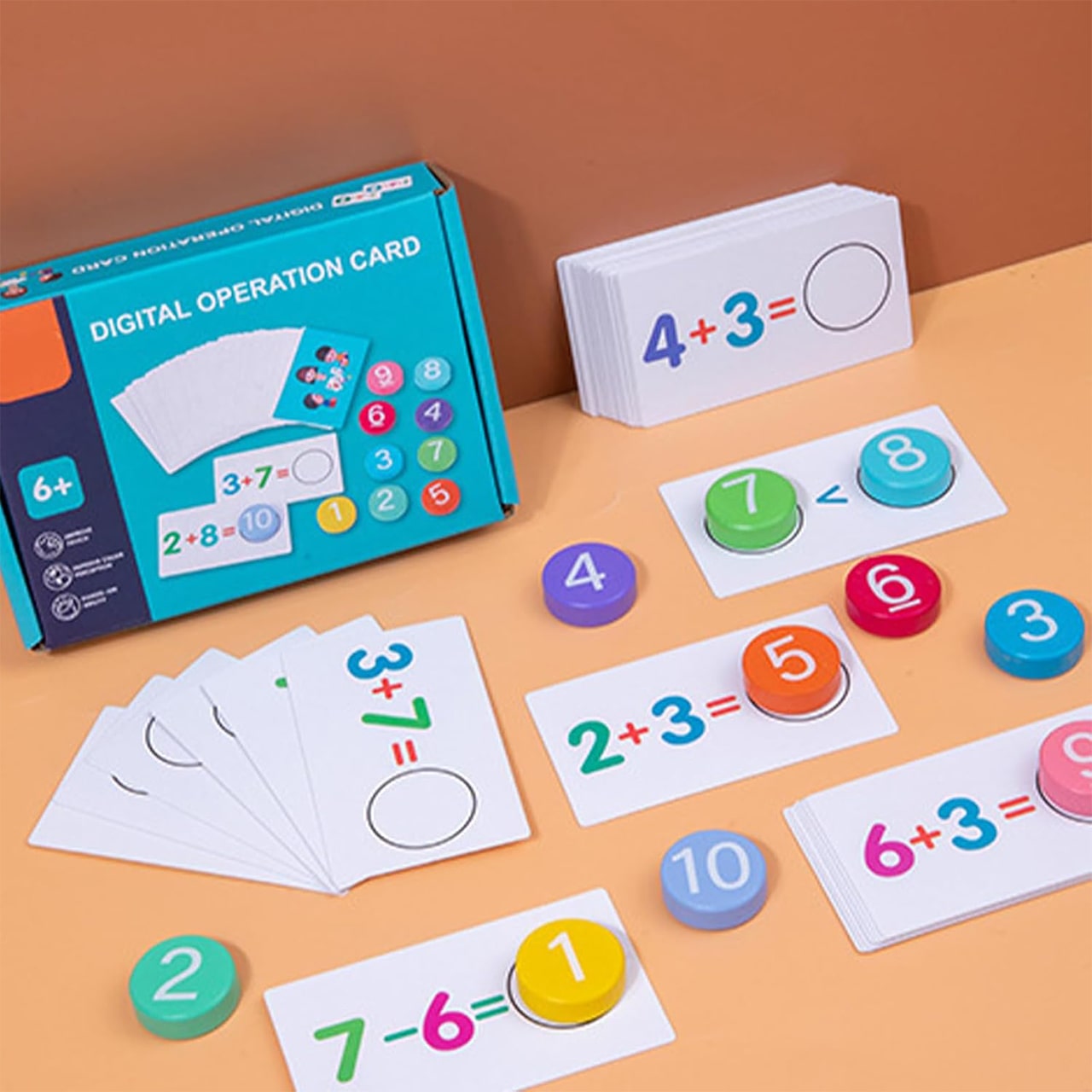 MathCards, un gioco educativo per imparare l'addizione e la sottrazione