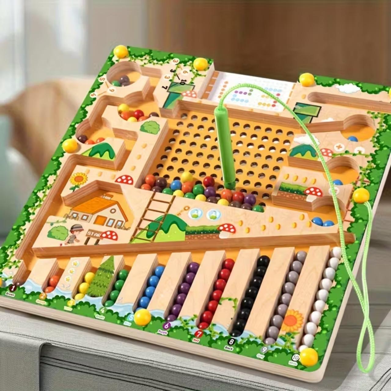 MazeGame, un giocattolo didattico in legno per bambini - Image 8