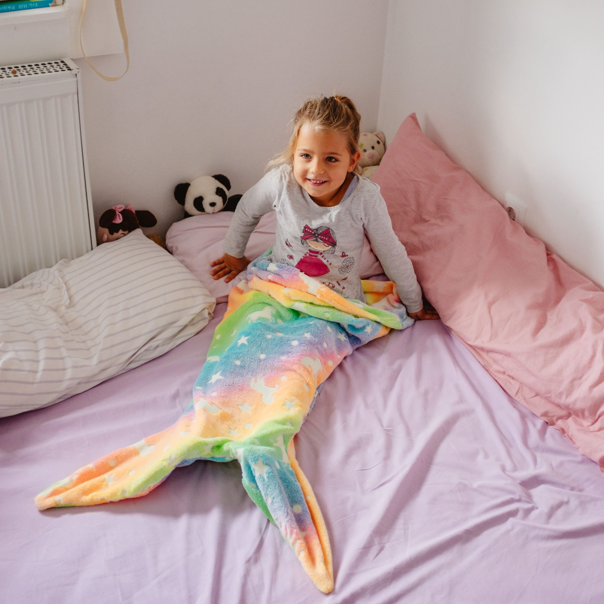 MermaidArtCraft, set regalo con coperta per bambina e set di ciondoli natalizi GRATIS - Image 10