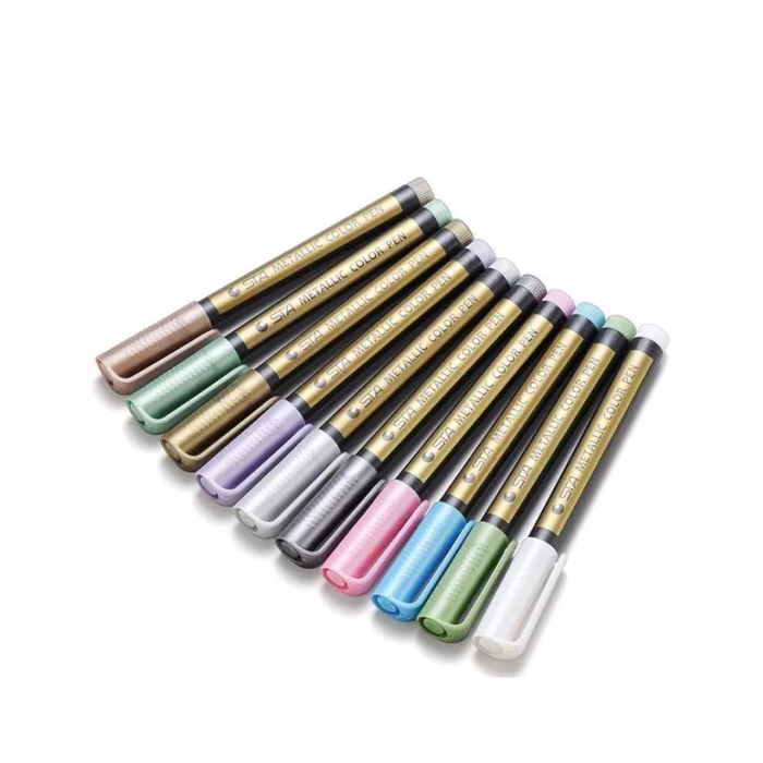 MetallicColorPen, un set di 10 pennarelli per la progettazione