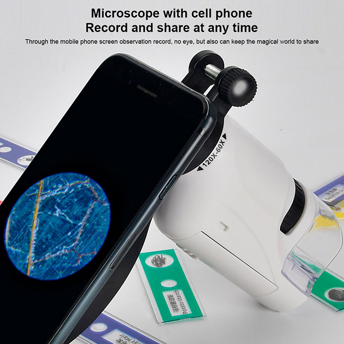 MicroscopeKit, microscopio portatile per bambini - Image 3