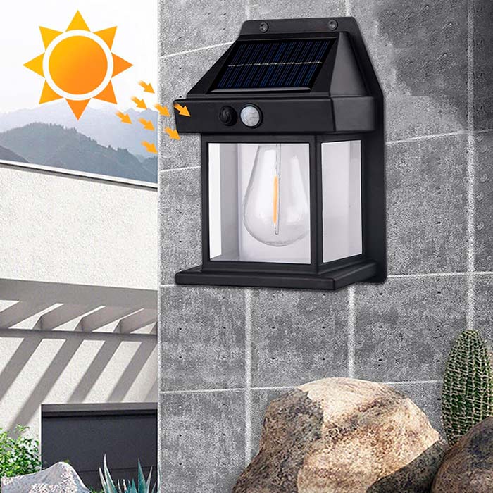 Ricarica con celle solari efficienti per un'illuminazione senza problemi.