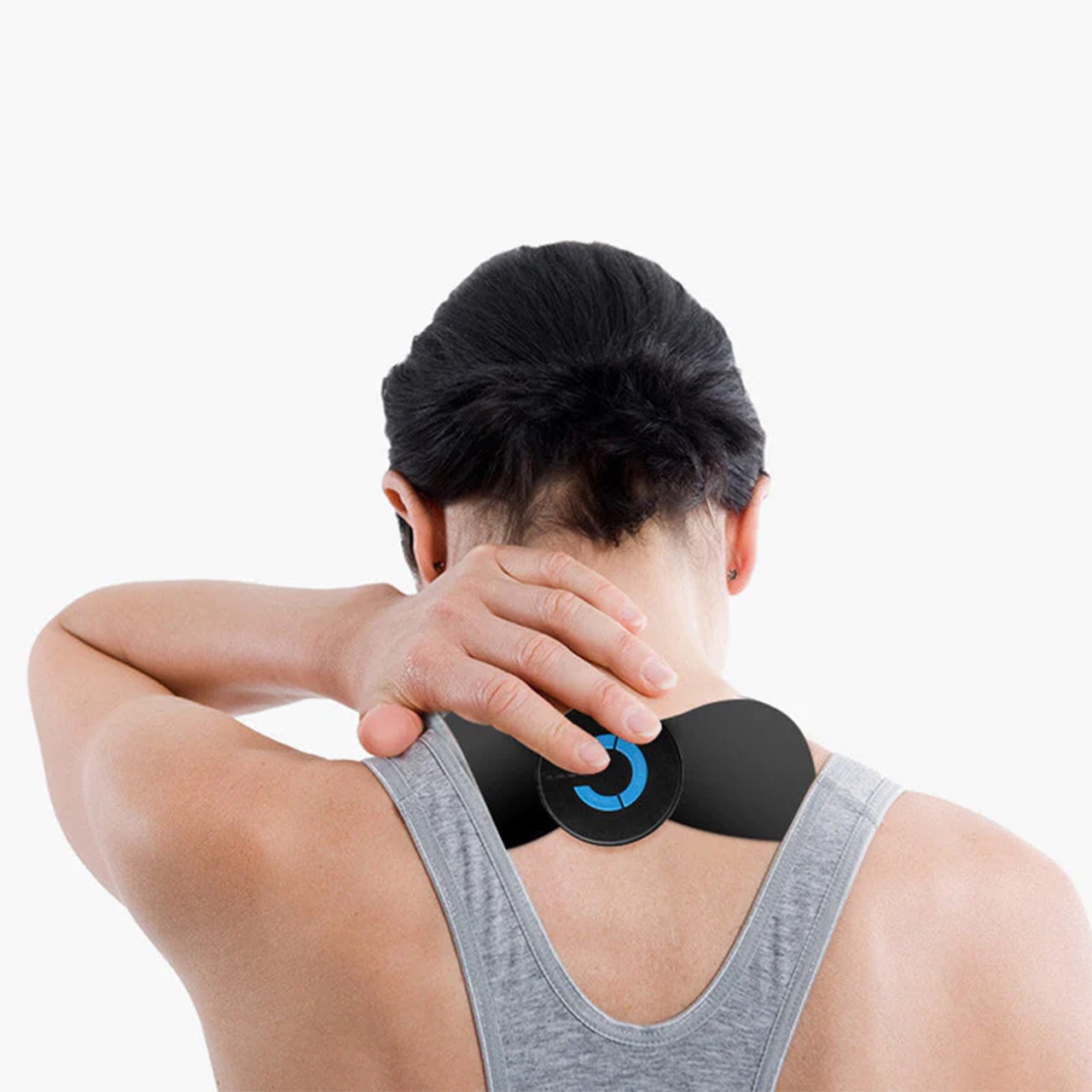 Stimola l'attività muscolare e il tono con tecnologia a impulsi a bassa frequenza.