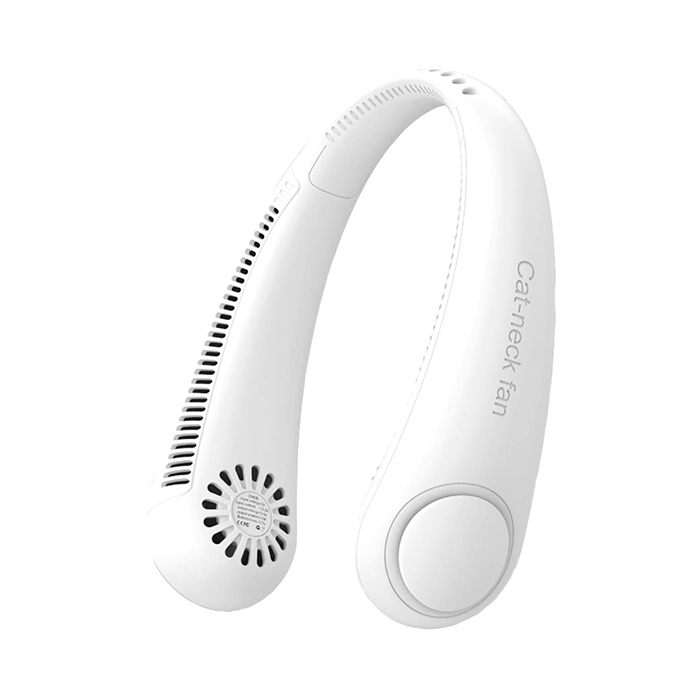 NeckFan, un ventilatore portatile che si adatta al collo