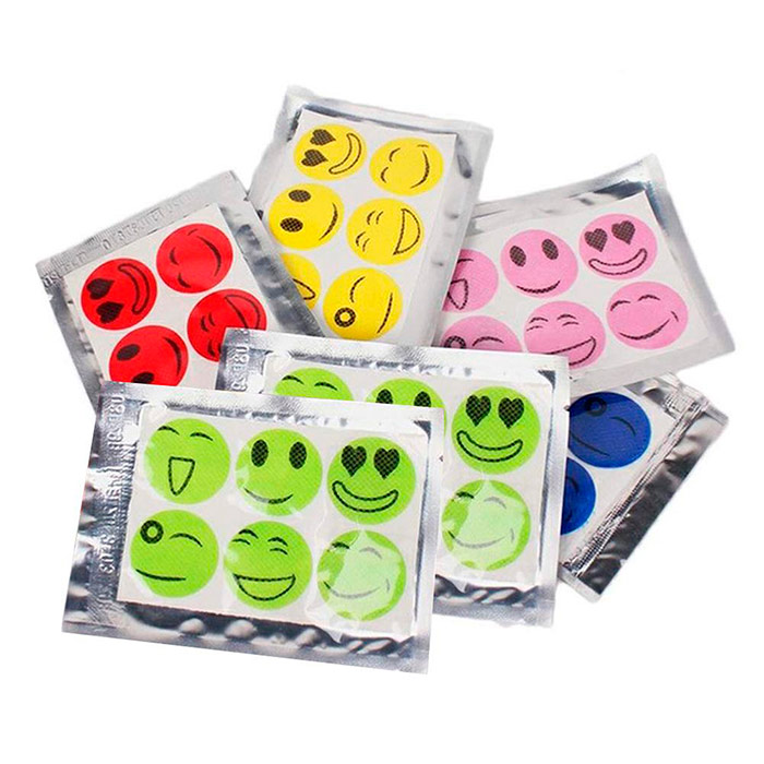 PatchStickers, adesivi repellenti per zanzare (60 adesivi)