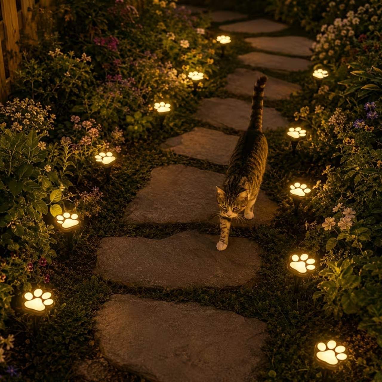 Luci LED solari a forma di zampa, Paws - Image 11