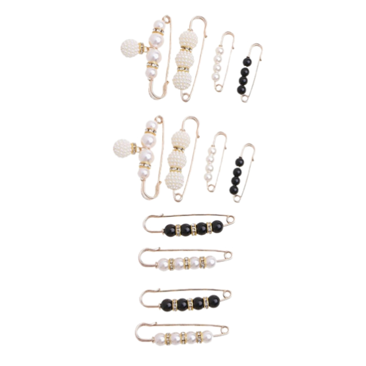 Pearls, eleganti fibbie per cintura (12 pezzi)