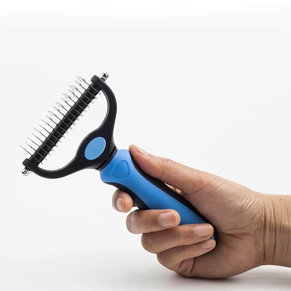 PetTangler, spazzola a due facce per rimuovere peli e sottopelo. - Image 2