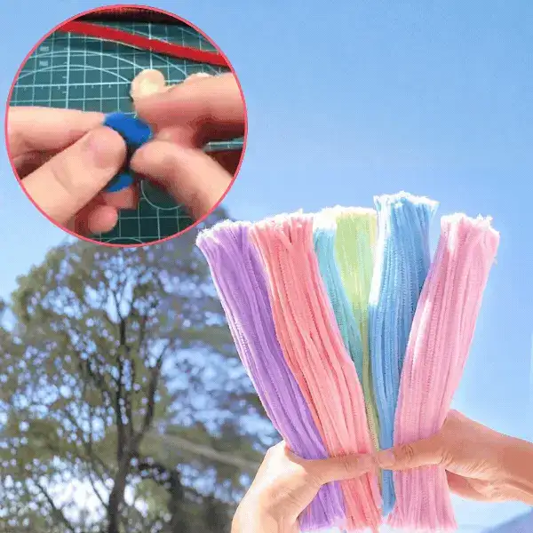 Scovolini creativi in ciniglia, PlushSticks - Image 1