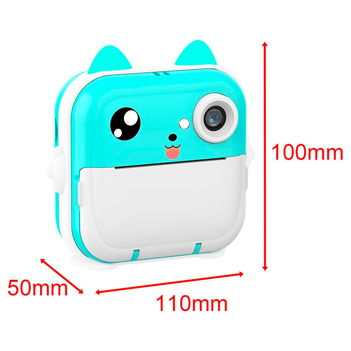 PrintBundle – fotocamera con stampa + 2 rotoli di carta e scheda Micro SD - Image 2